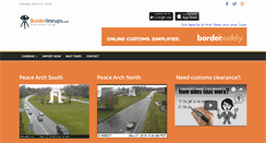 Desktop Screenshot of borderlineups.com